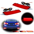 Red Lens Tail Brake Lamps for Honda Civic Sedan (2013–2015)