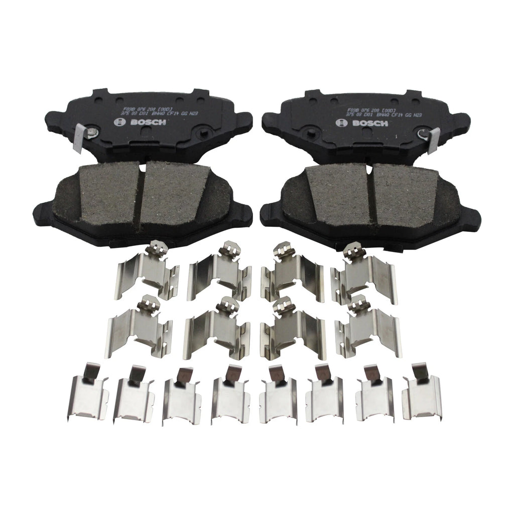 Set of 4 Bosch Rear Ceramic Brake Pads for Chrysler Dodge Ram Volkswagen