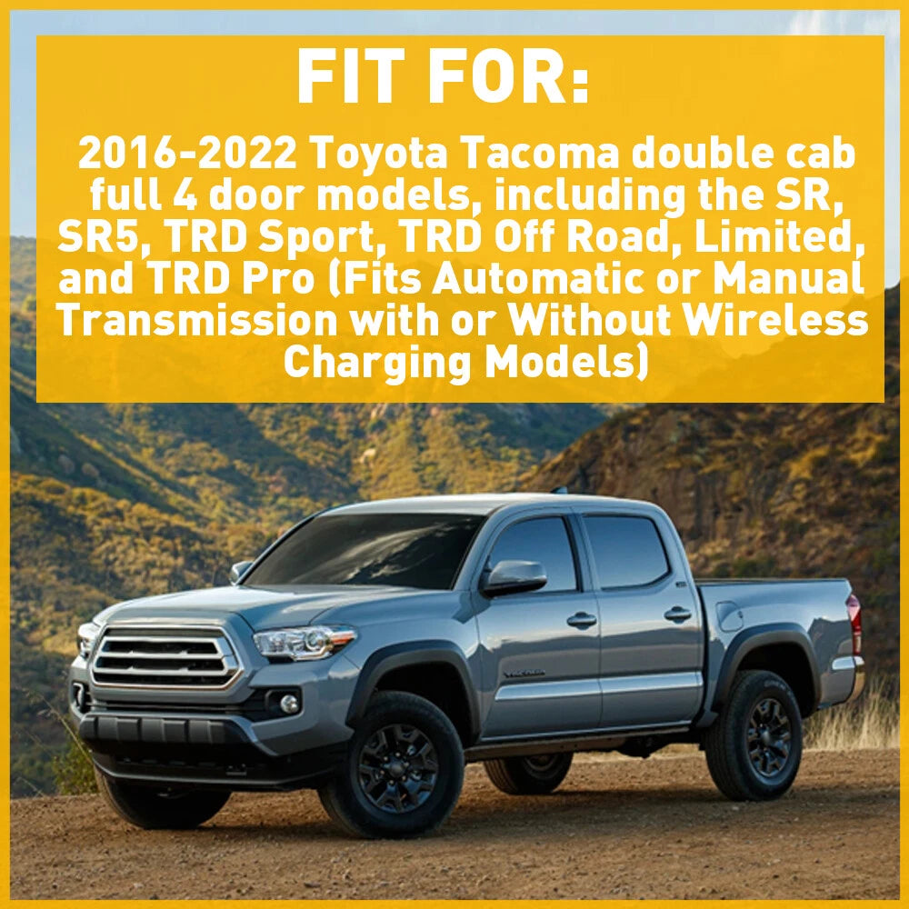 Red Liner Accessories for Toyota Tacoma (2016-2022)