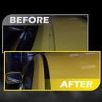 2X Black Rubber Roof Drip Molding Strips for Toyota Corolla (2003–2008)