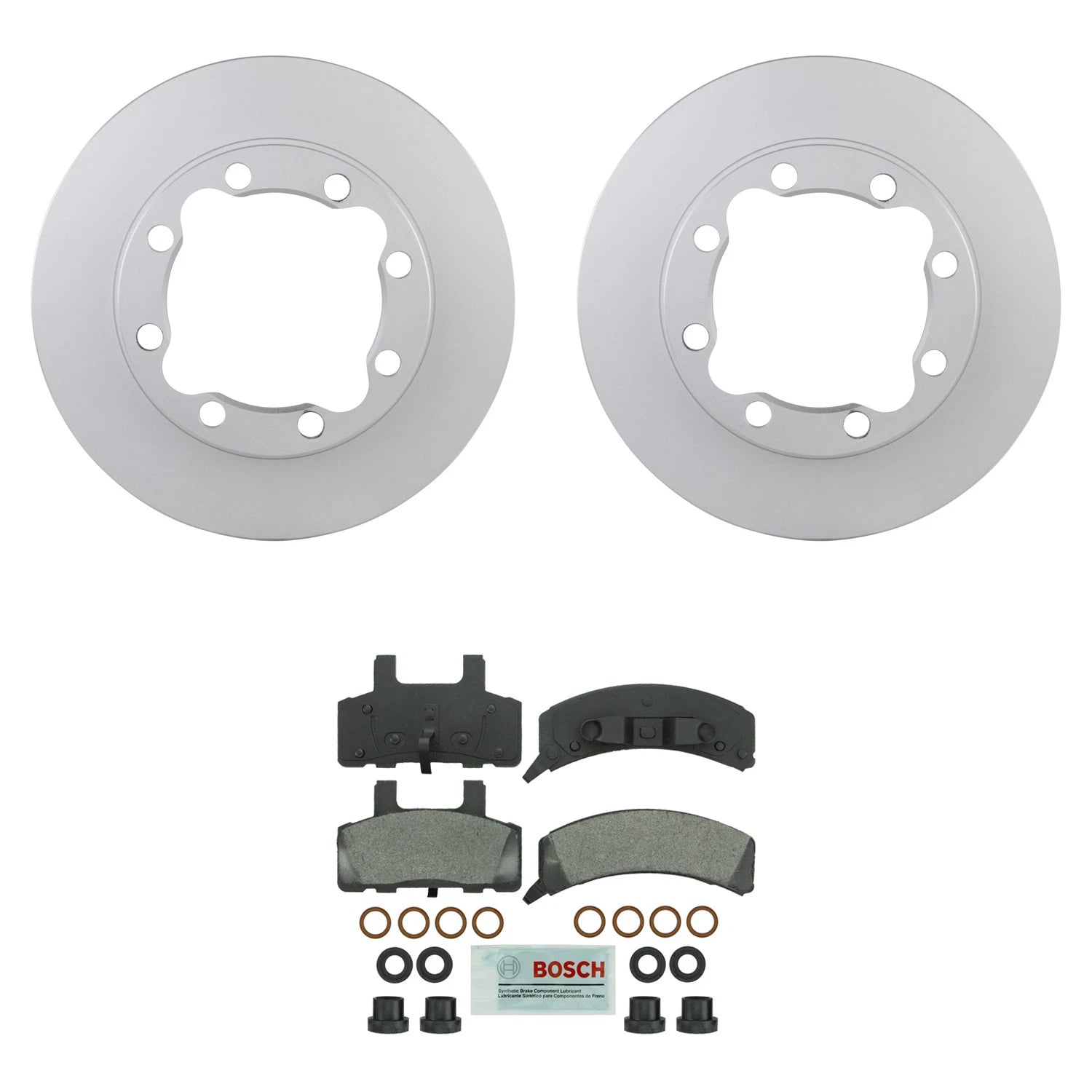Set of 4 Bosch Blue Semi-Met Disc Brake Pads for Tahoe K2500 (1995–2000)