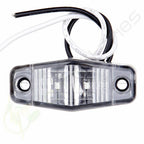 8x LED Clear Lens/Red Amber Side Marker for Universal Truck Trailer (12V)