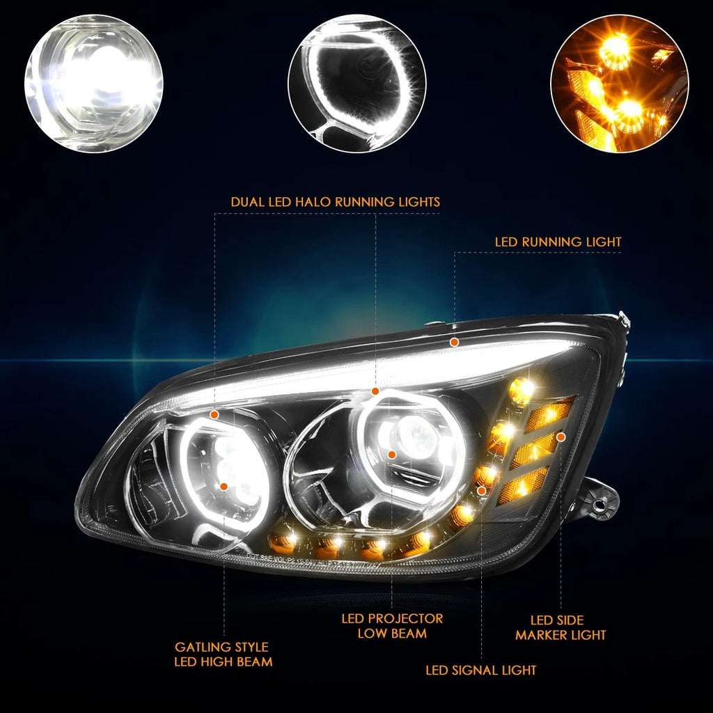 Clear Lens Fog Lights with Bulbs for Chevy Camaro (2010–2013)