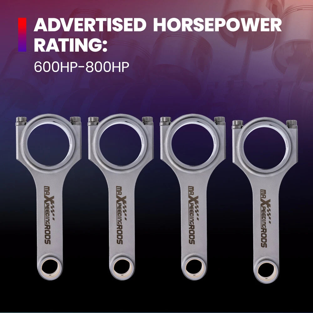 Forged Connecting Rods for Toyota Corolla FX MR2 4AFE (122mm) (1995–1999)