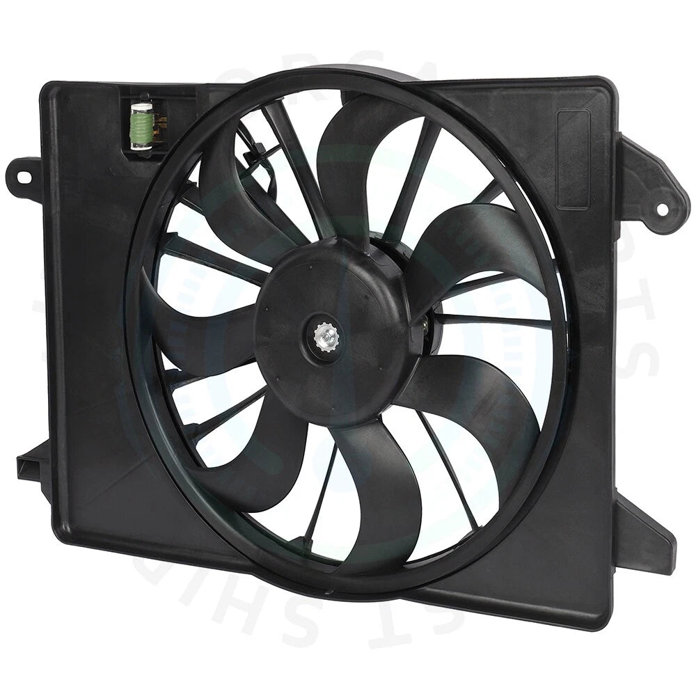 Radiator Cooling Fan Assembly for Dodge Challenger Chrysler 300 (2009–2018)