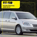 Set of 6 Black Pillar Posts for Honda Odyssey (2005–2010) Door Trim Kit