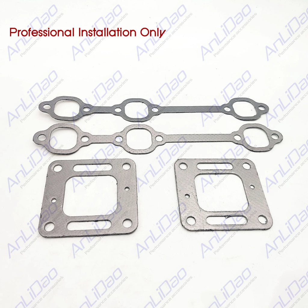 Riser Block Elbow Kit Set of Gaskets for Mercruiser 4.3L V6