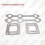 Riser Block Elbow Kit Set of Gaskets for Mercruiser 4.3L V6