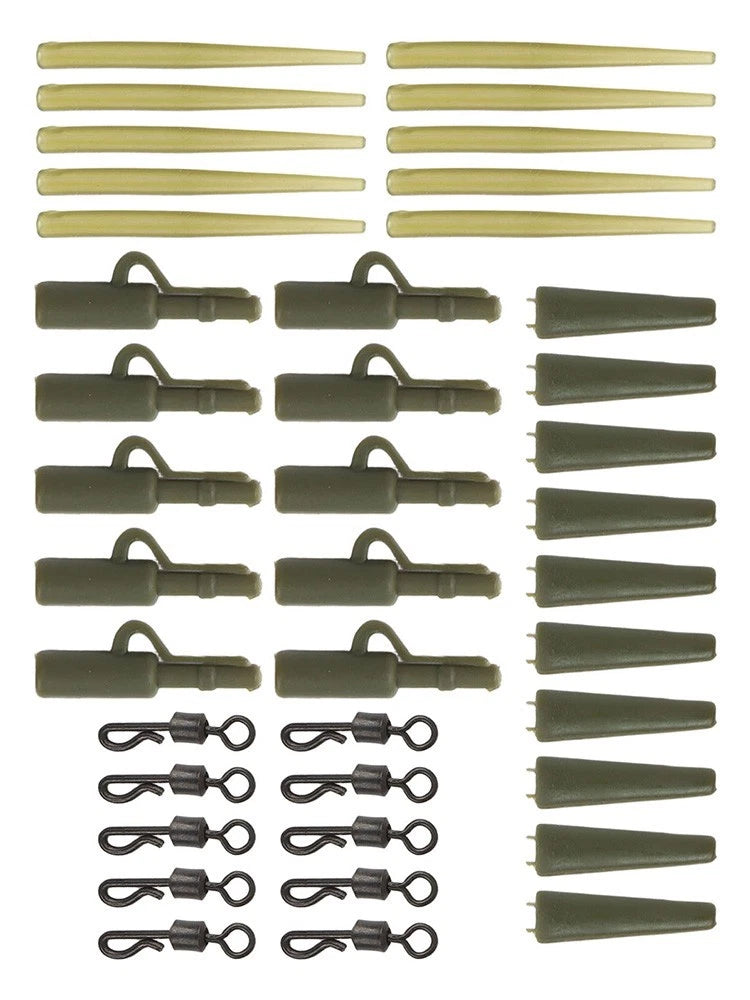 40PCS Carp Fishing Set with Hose for Fishing Gear