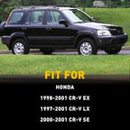 Exterior Door Handle for Honda CR-V (1997–2001) Black
