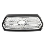 Chrome Front Bumper Grille Assembly for Toyota Tacoma (2016–2017)