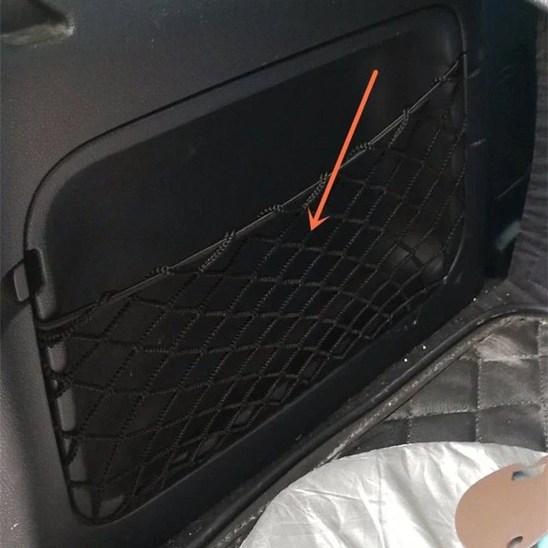 1 PC Tuck Net String Bag Pocket for Benz 451 (2009–2014)