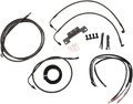 Complete Midnight Braided Cable Kit for Harley Davidson (2014–2015)