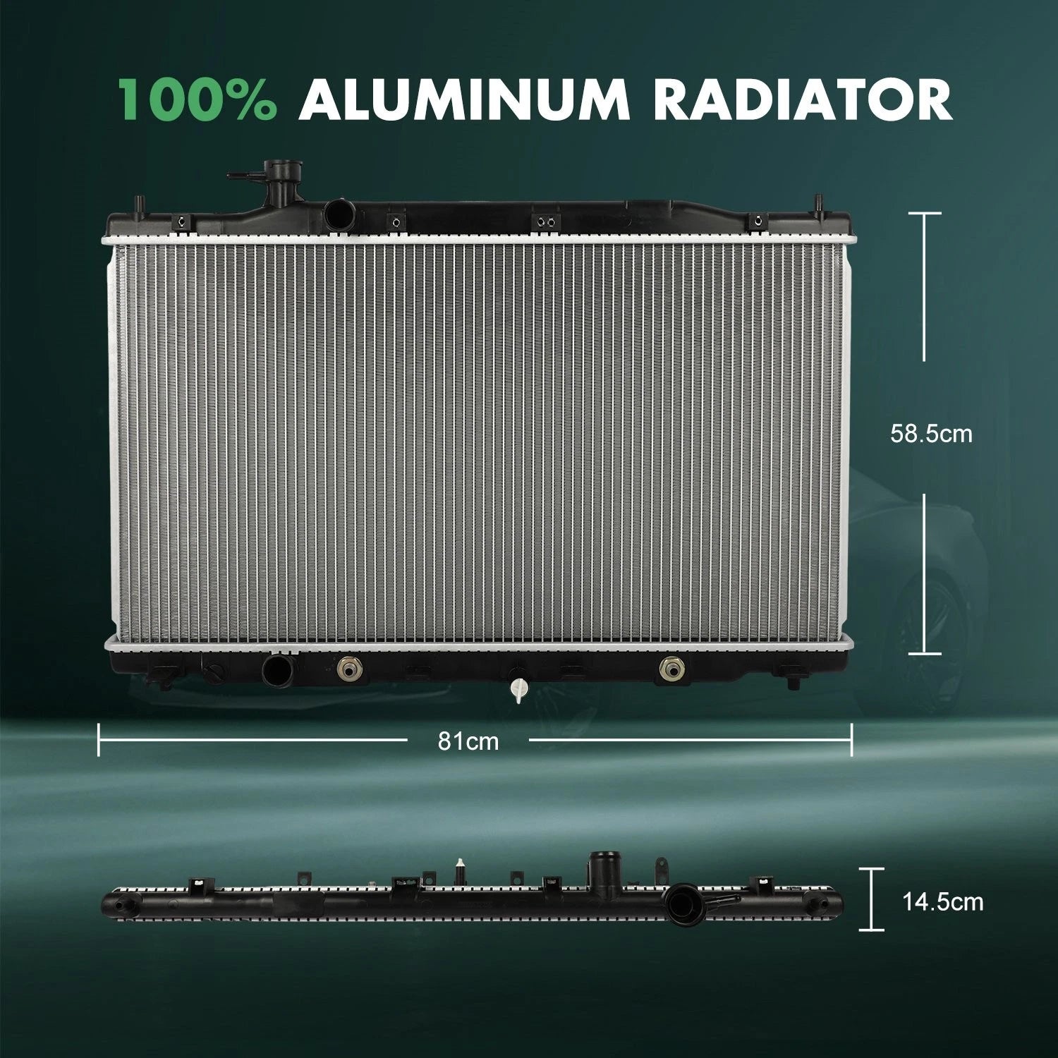 Aluminum Radiator for Honda CR-V (2007–2009)