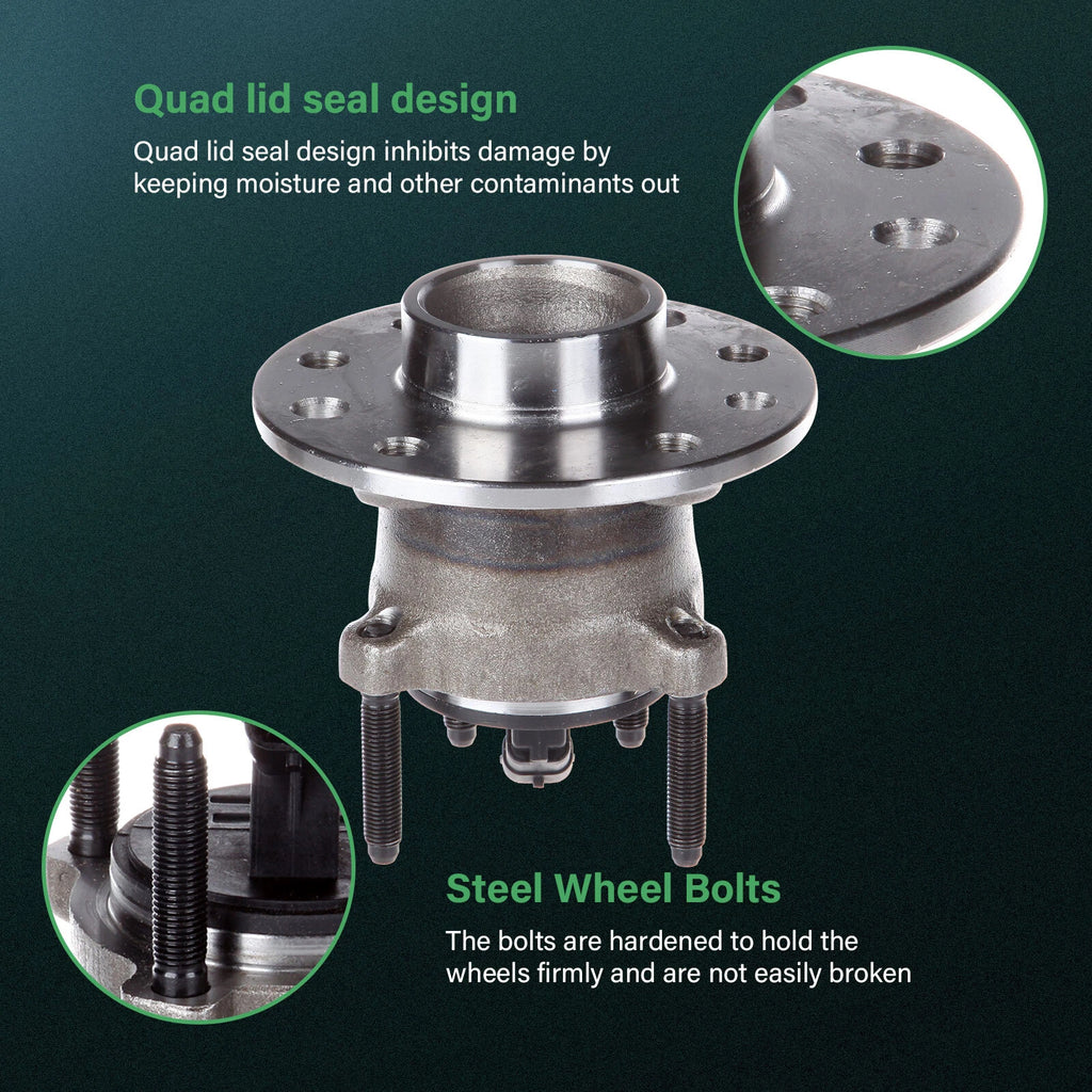 Rear Wheel Bearing Hub Assembly for Saab 9-3 (2003–2011)