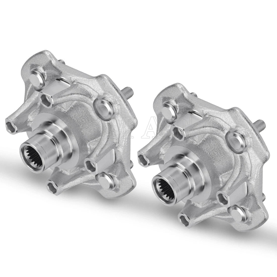 2X Front Wheel Hubs for Honda Rincon 680 TRX680FA/FGA (2006–2023)