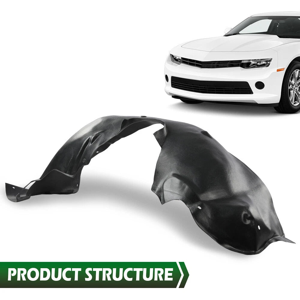 Front Driver Side Fender Liner Splash Shield for Chevrolet Camaro (2014–2015)