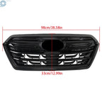 Front Bumper Upper Grille Gloss Black for Subaru Forester (2022-2024)