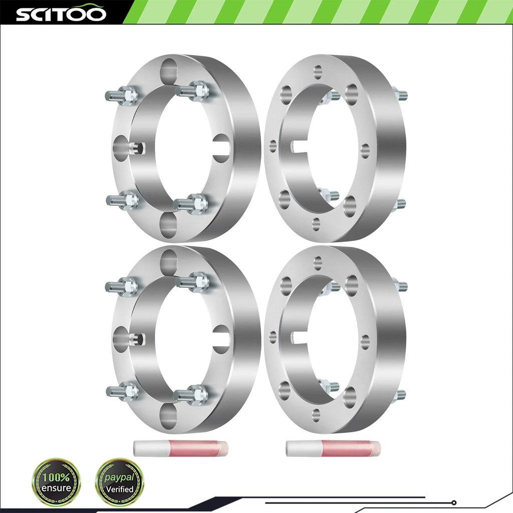Set of 4 Wheel Spacers 4x156 1.5" 10x1.25 for Polaris Ranger 900 RZR 900 (2015–2016)