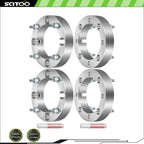 Set of 4 Wheel Spacers 4x156 1.5" 10x1.25 for Polaris Ranger 900 RZR 900 (2015–2016)