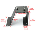 Tailgate Spare Tire Carrier Mount for Jeep Wrangler YJ TJ LJ (1987–2006)