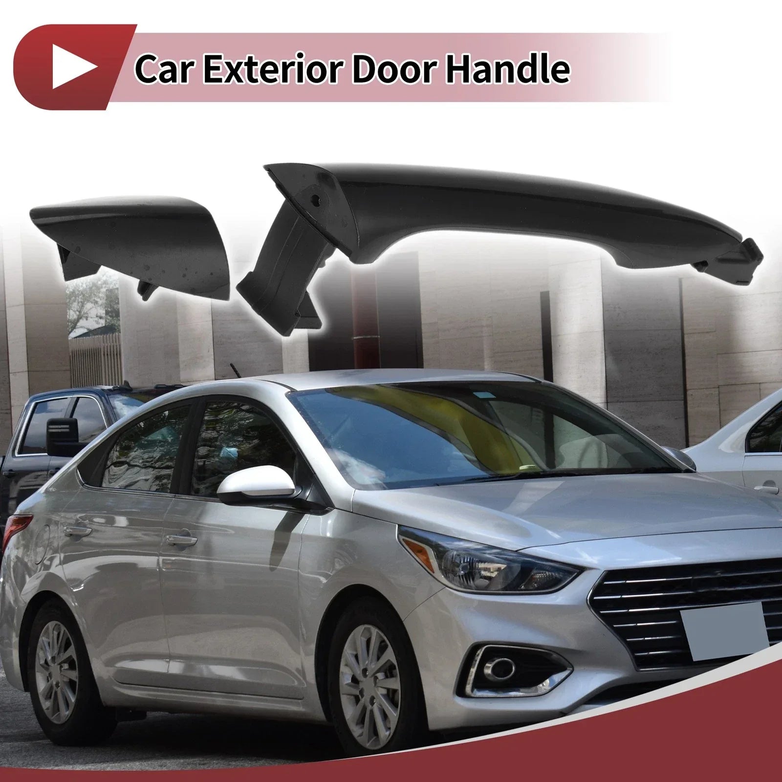 Car Door Handle Grip for Hyundai Elantra Front Right Rear (2017-2023)