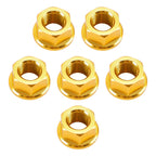 Sprocket Nut Kit M10x1.25 Gold for Aprilia RSV1000 Mille Tuono R SL1000 (1999–2005)