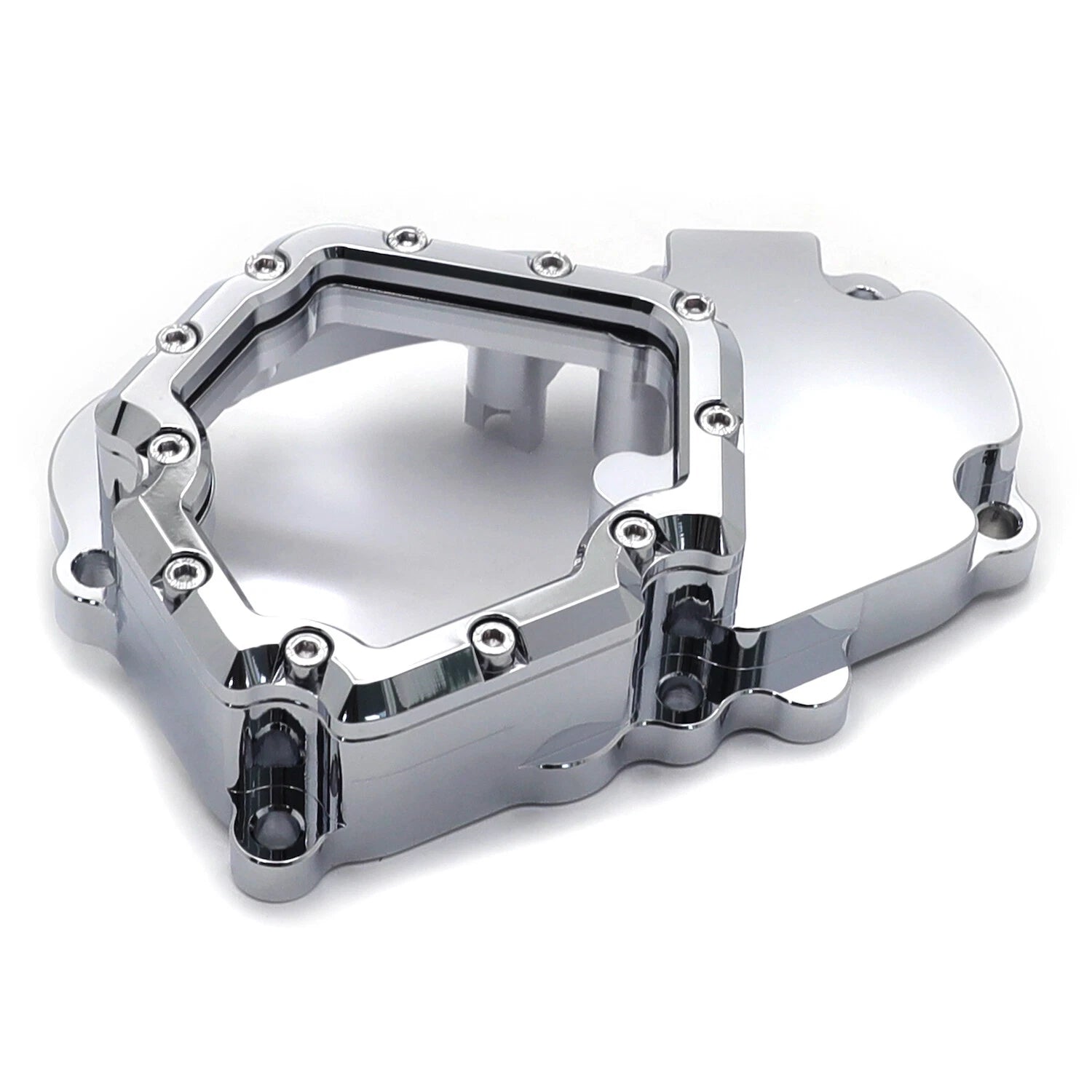 Chrome Right Engine Stator Cover for Yamaha FZR600 (1989–1997), FZR500 (1989–1990)