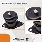 5X Engine Motor & Trans Mount for Honda Accord 2.4 (2008-2012)