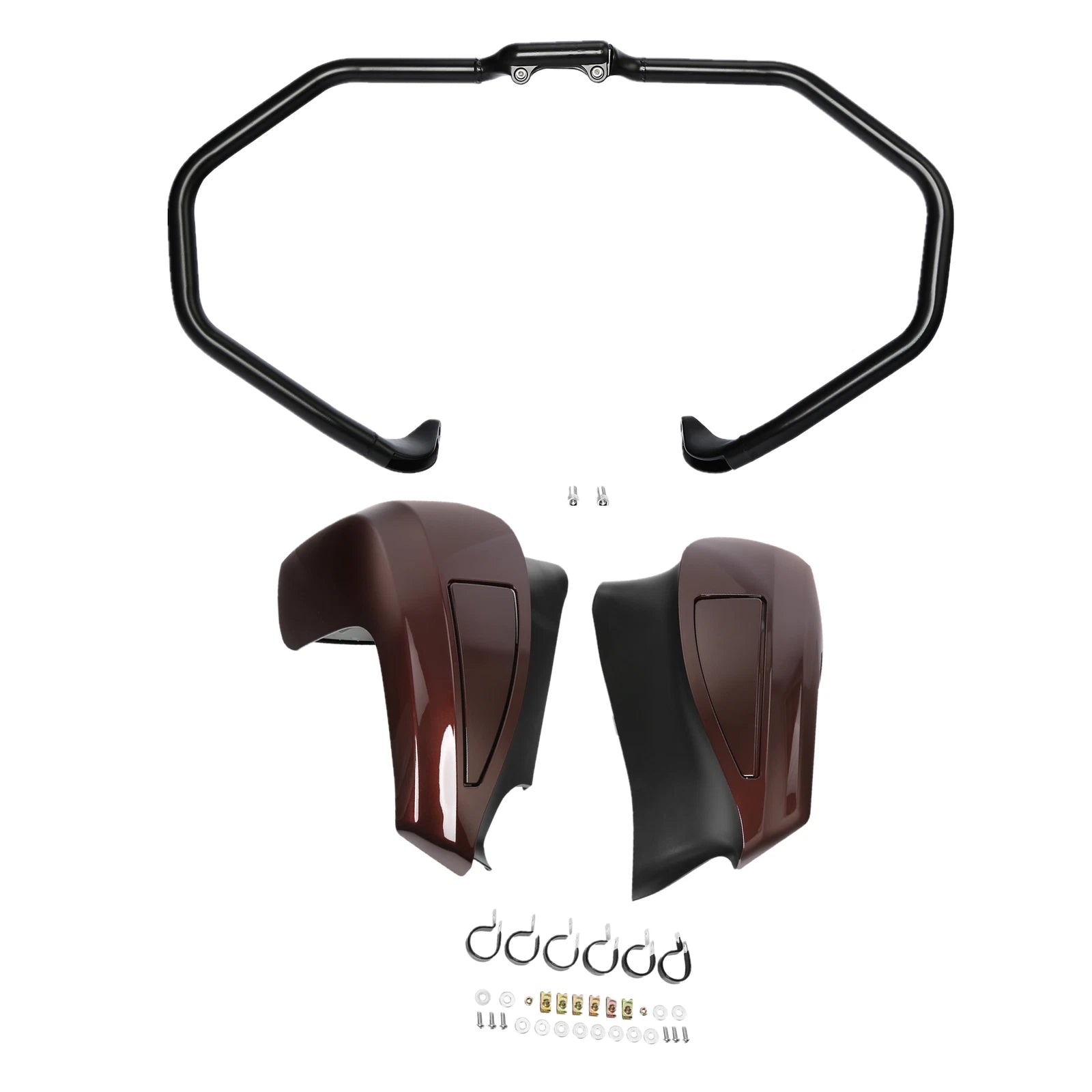 Engine Guard Highway Bar & Lower Vented Fairings for Indian Chieftain (2014–2023)