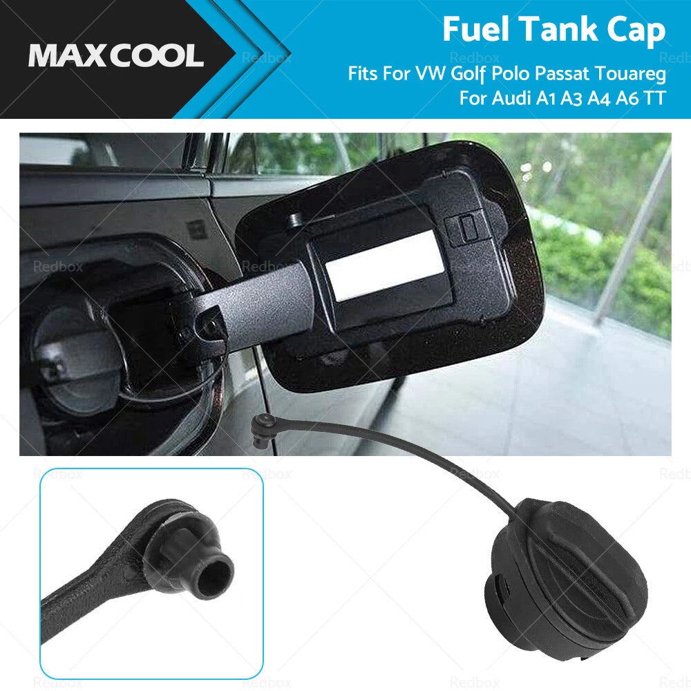 Fuel Tank Cap for VW Golf, Polo, Passat, Touareg, Audi A1, A3, A4, A6, TT (2000–2023)