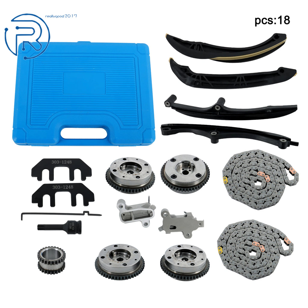 Timing Chain Kit with Cam Phaser Tool for Ford GT, F-150, Lincoln Navigator (2017–2020)
