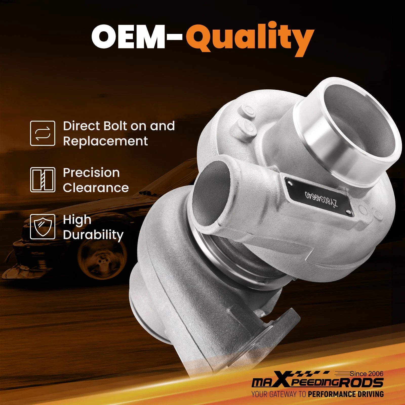 Diesel Turbo HX30 for Cummins 4BT 4BTA 3.9L (1998) 2837303