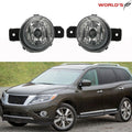 Pair Fog Light Assembly for Nissan Altima Maxima Sentra Infiniti