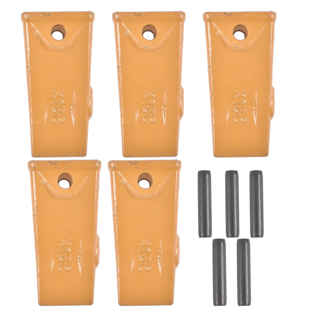 Set of 5 Dirt Bucket Teeth for X156 X156S