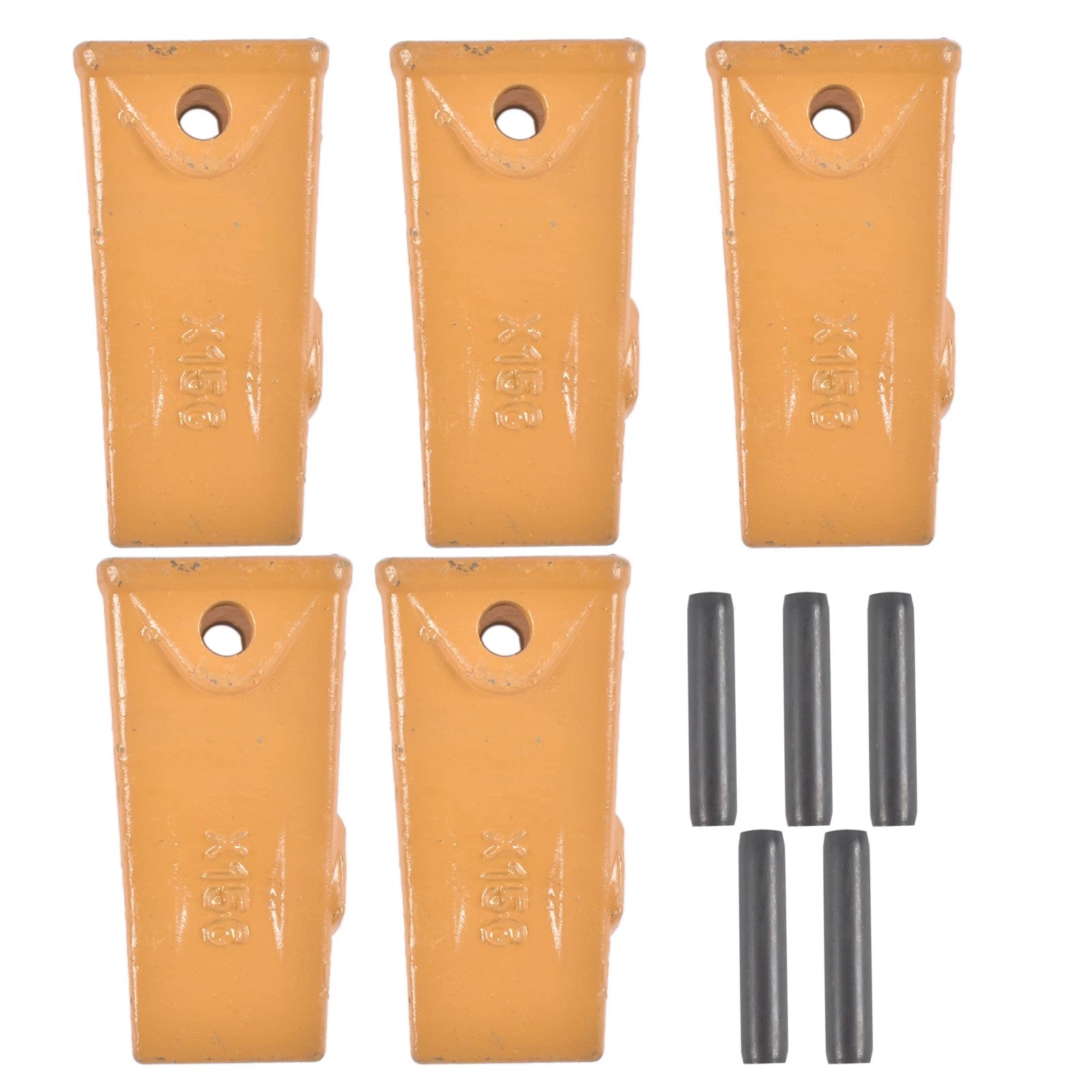 Set of 5 Dirt Bucket Teeth for X156 X156S