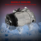 AC Compressor & Clutch for Nissan X-Trail 2.5L (2008-2012)