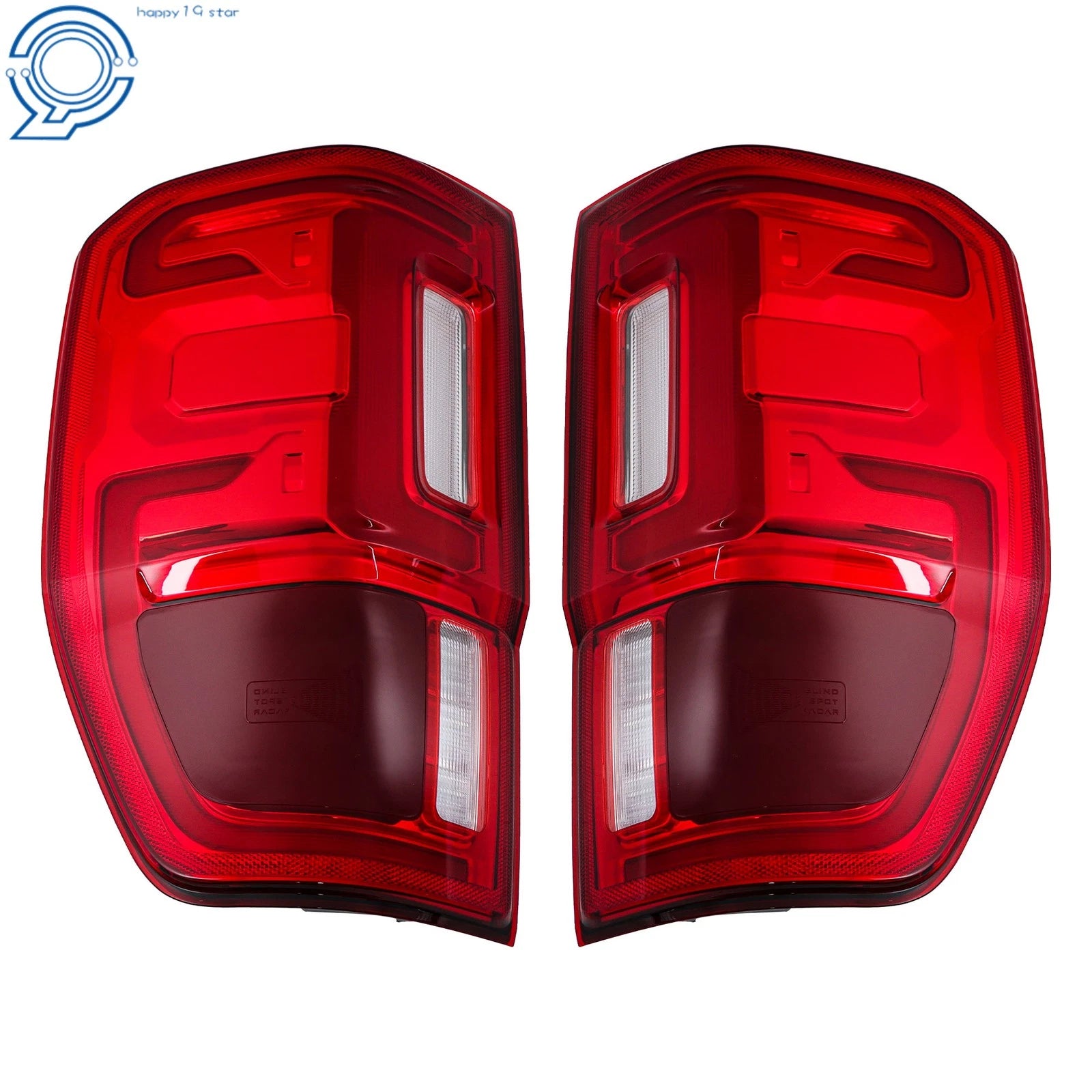Set of 2 LED Tail Light Assemblies for Ford Ranger (2019–2023)