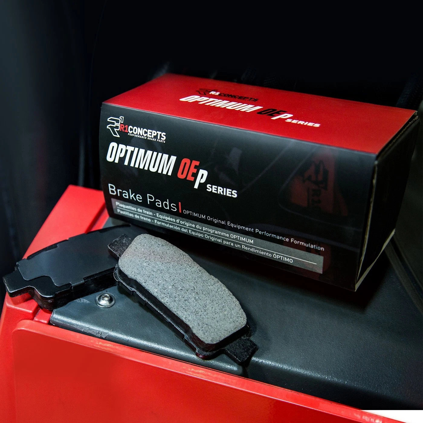 Set of 2 Brake Pads for Mercedes (Front)