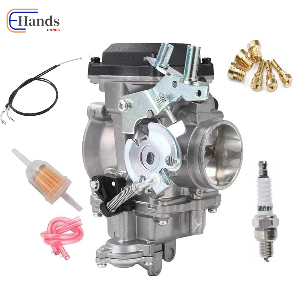 Carburetor with 51'' Throttle Cable for Harley-Davidson Sportster 883 1200 (US)