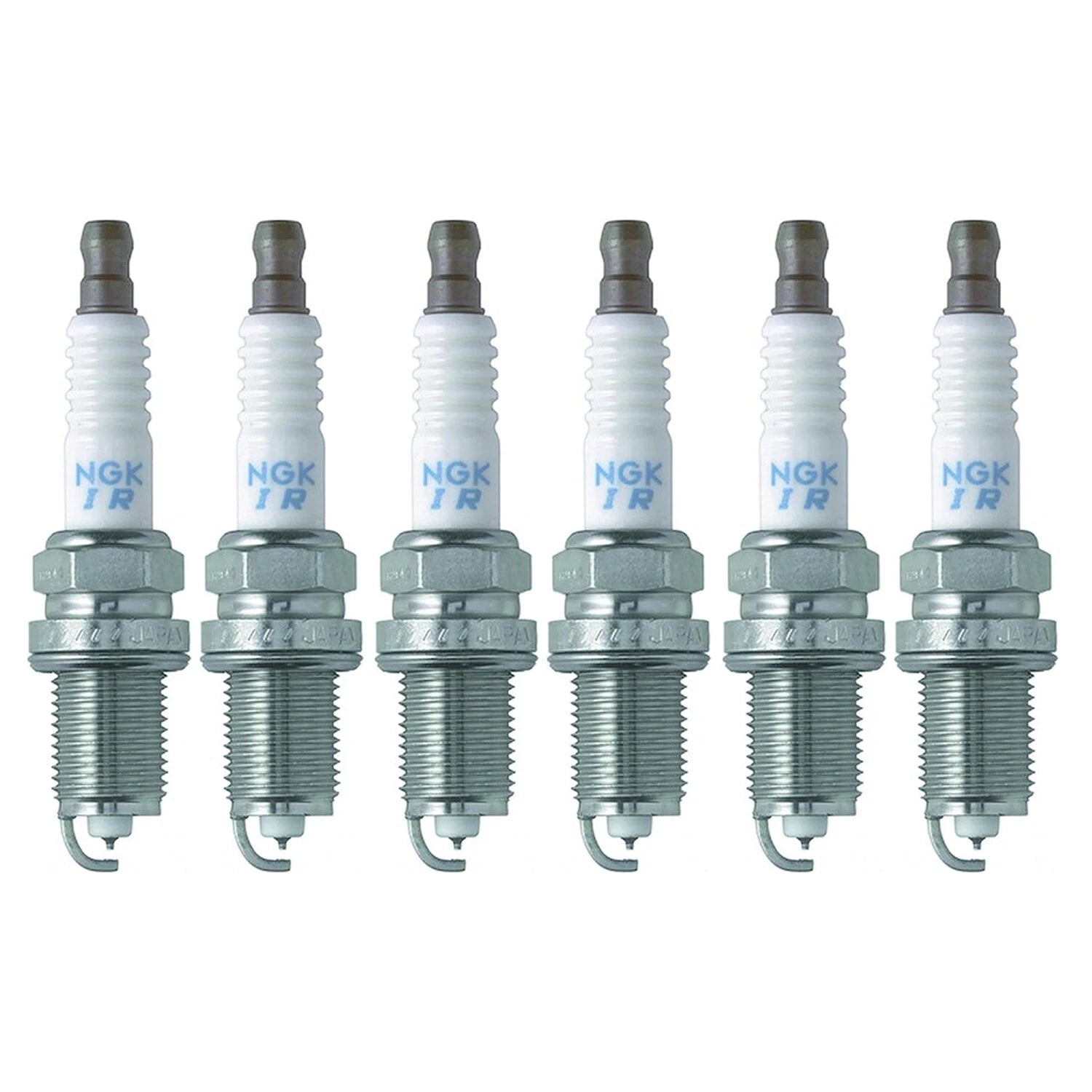 Set of 6 NGK Laser Iridium Spark Plugs for Suzuki Grand Vitara Tracker (1999–2008)