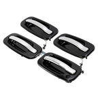 Set of 4 Outer Exterior Door Handles for Chevy Silverado GMC Cadillac (1999–2006)