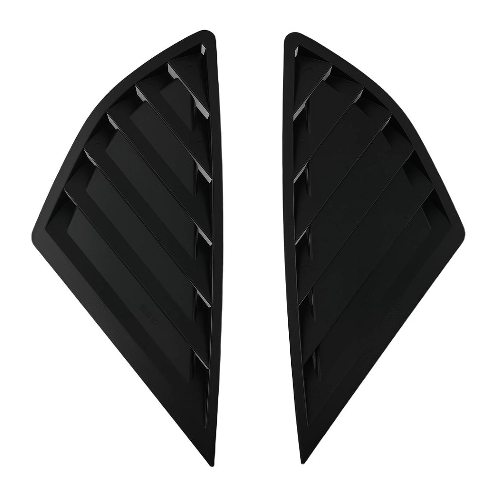 ABS Gloss Side Window Louvers for Ford Fusion Mondeo (2013–2020)
