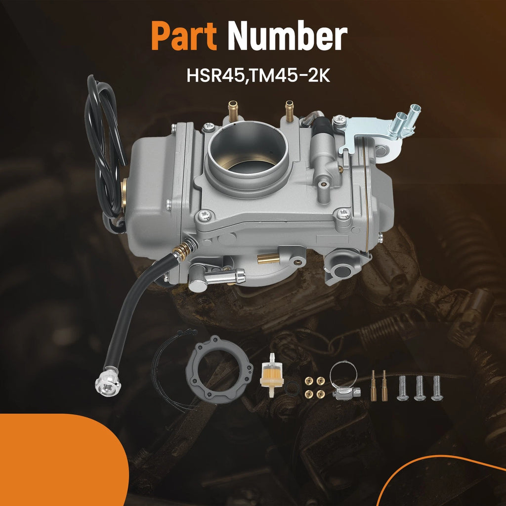 HSR45 Carburetor for Harley-Davidson EVO Twin Cam (TM45-2K)