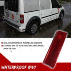 Set of 2 Red Lens Side Marker Light Reflectors for Ford Transit Connect