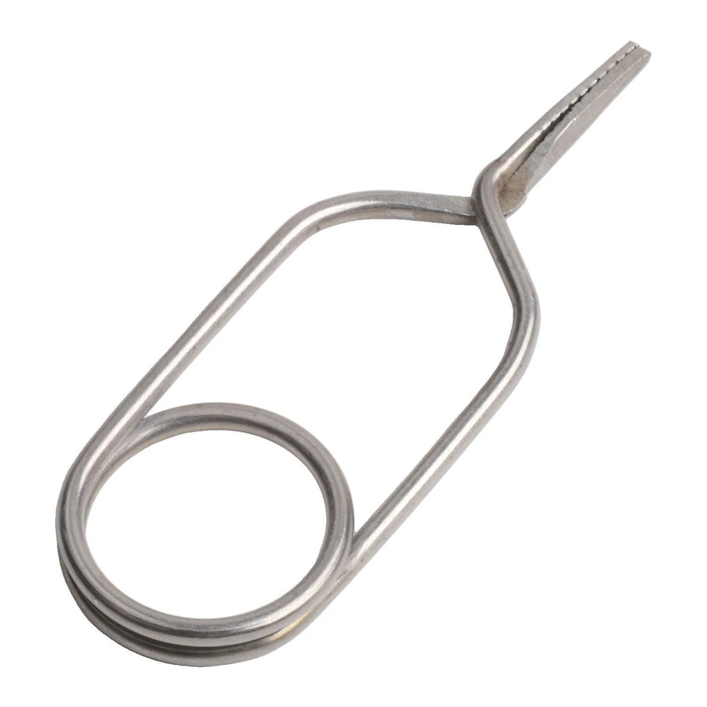Stainless Steel Hackle Pliers for Fly Tying (Universal)