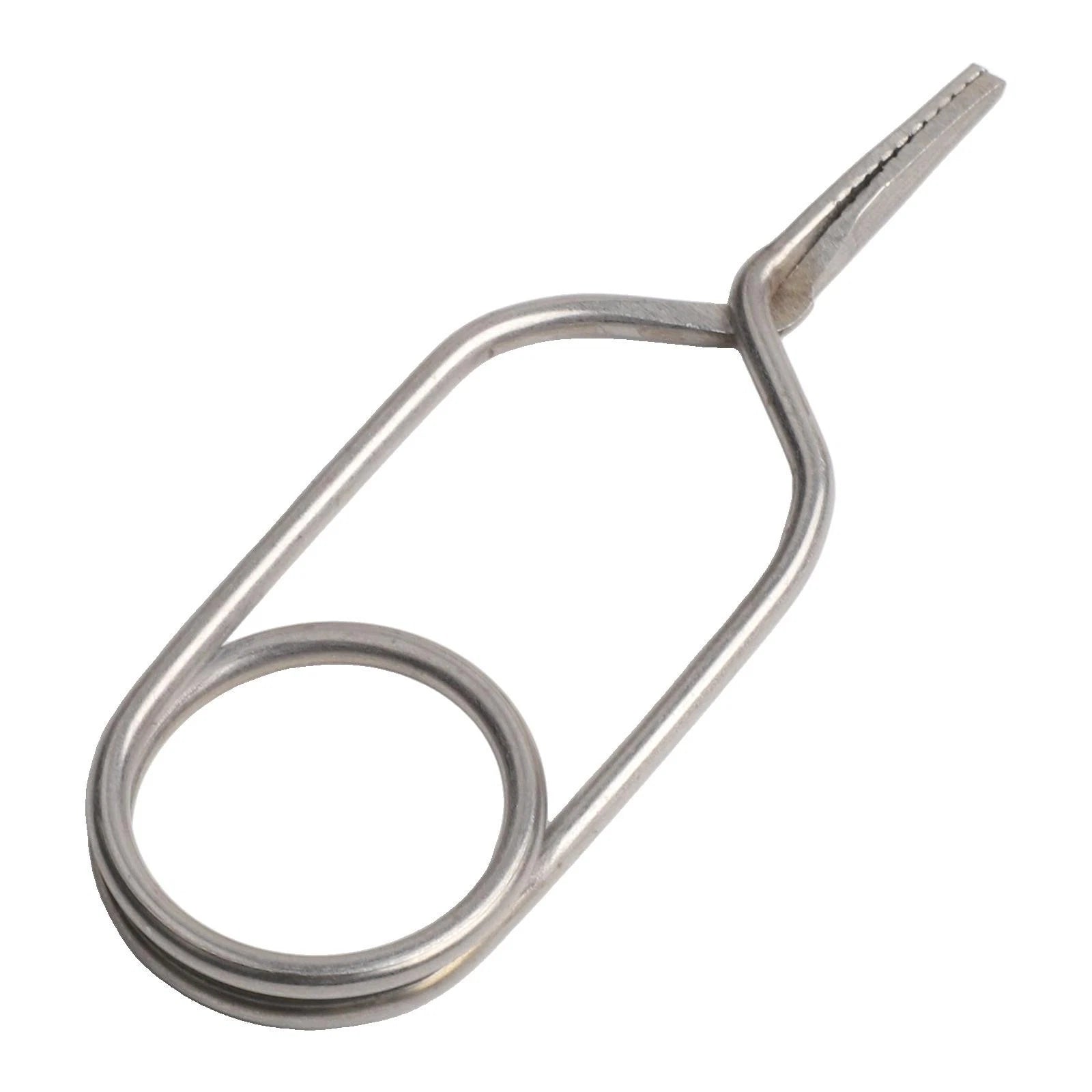 Stainless Steel Hackle Pliers for Fly Tying (Universal)