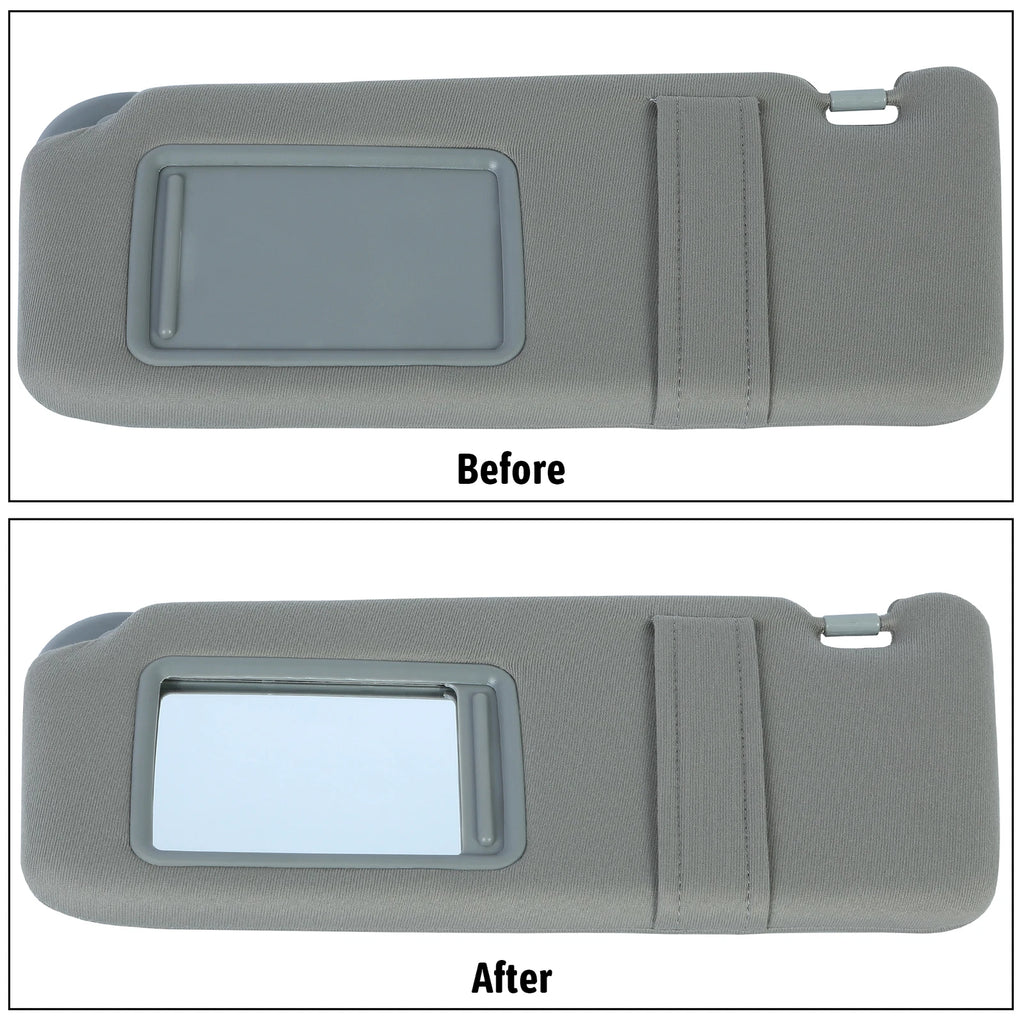 Left Driver Side Sun Visor for Toyota Camry (2007-2011)