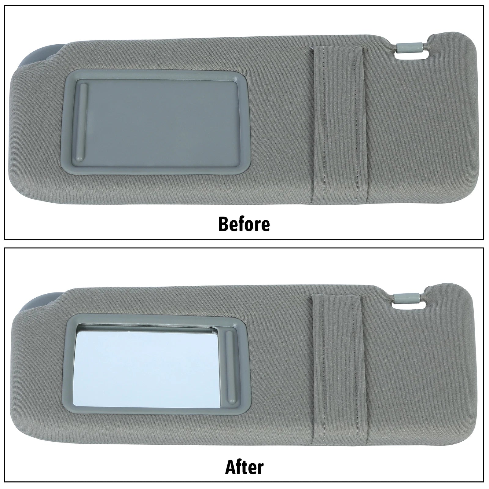 Left Driver Side Sun Visor for Toyota Camry (2007-2011)