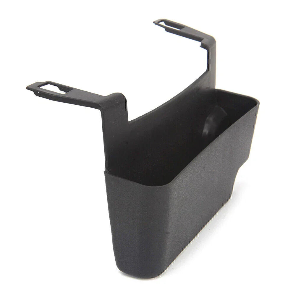 Black Front Center Console Armrest Storage Box for Jeep Wrangler (2018-2021)